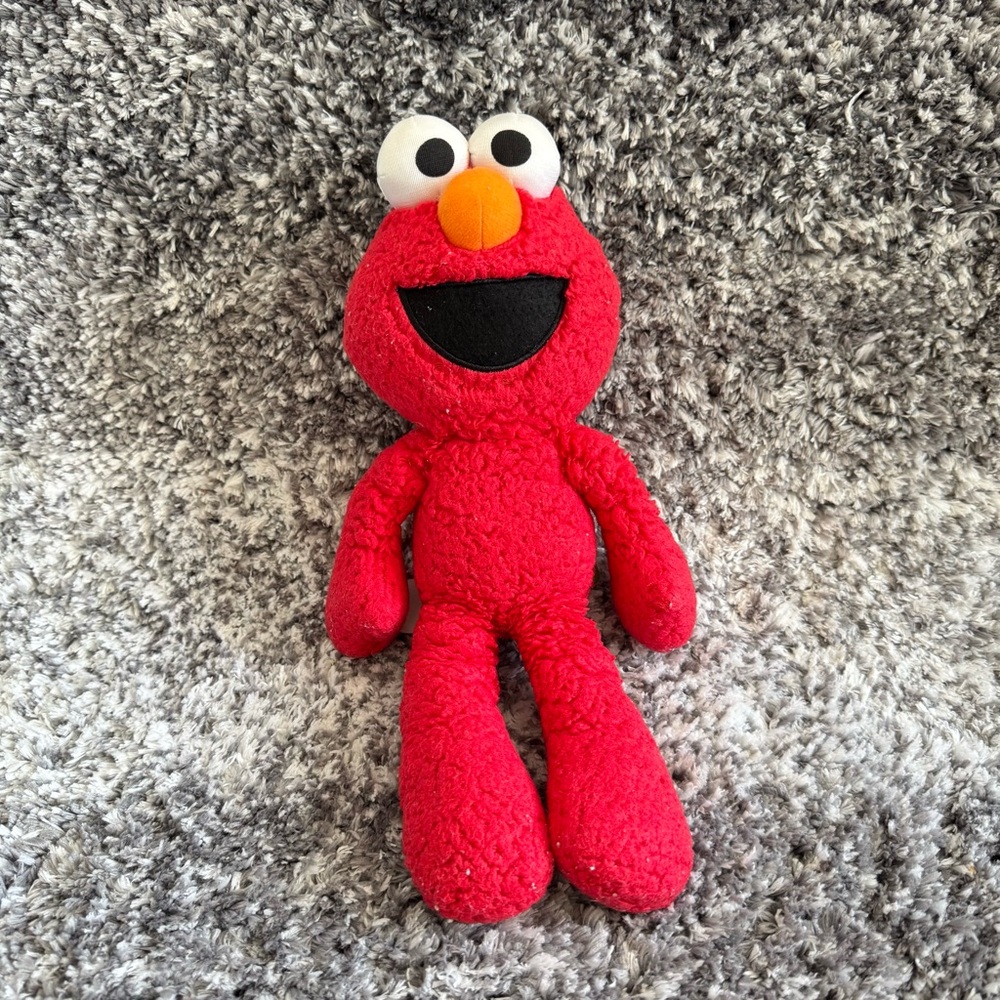 Sesame Street Vibrant Red Plush Character